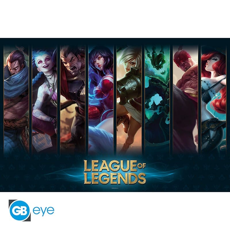 Poster League of Legends 91.5x61cm 1 Poster League of Legends 91.5x61cm