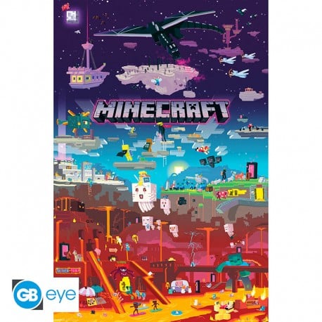 Poster Minecraft 91.5x61cm