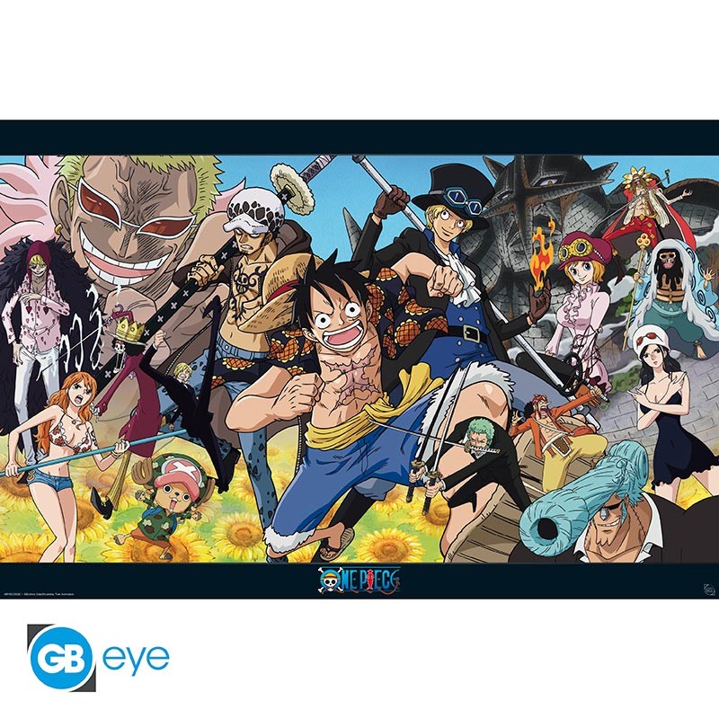 Poster One Piece Dressrosa 91.5x61cm 1 Poster One Piece Dressrosa 91.5x61cm