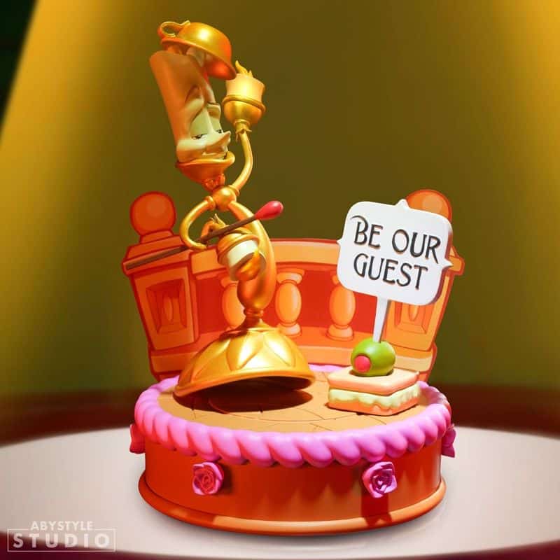 Figura Bella y Bestia Lumiere Disney SFC