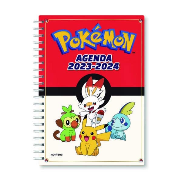 Agenda Escolar Pokemon Semana Vista 23/24