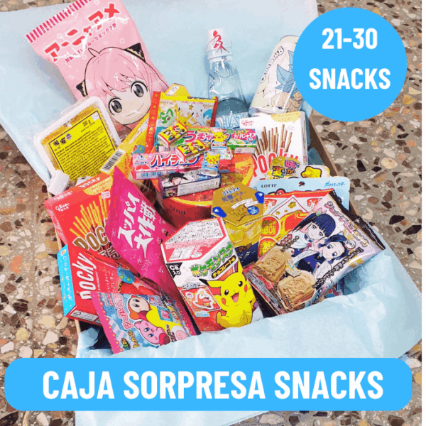 Caja Sorpresa Snacks y Dulces 69.95€
