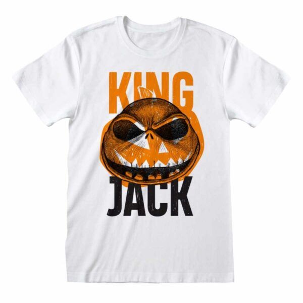 Camiseta Pesadilla antes de Navidad King Jack