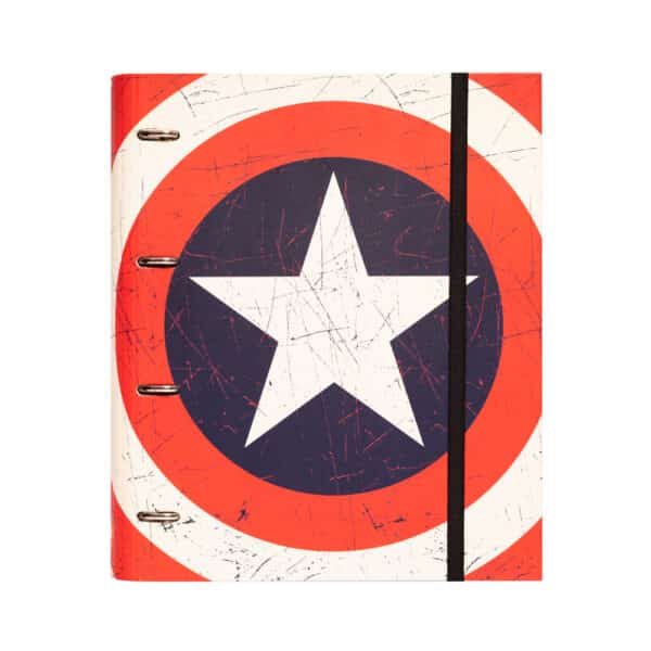 Carpeta Capitán América 4 anillas