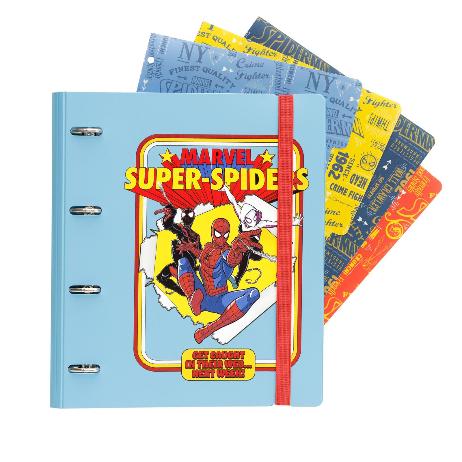 Carpeta Marvel 4 anillas Spiderman