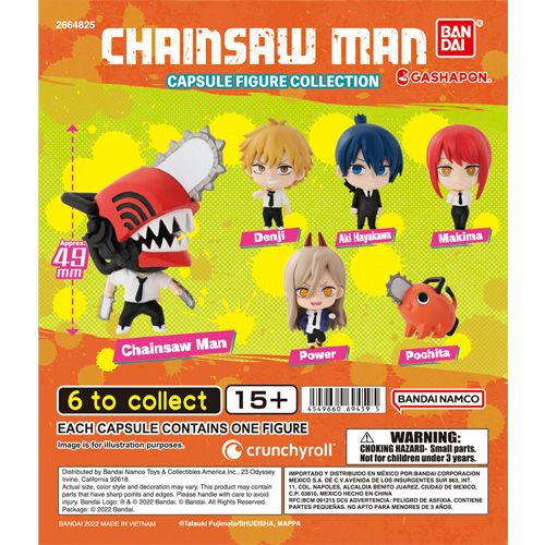 Figura Gashapon Chainsaw Man 2 Figura Gashapon Chainsaw Man - Imagen 2