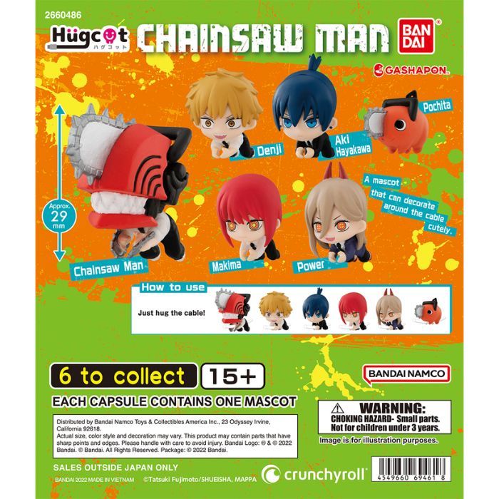 Figura Gashapon Chainsaw Man Hugcot 2 Figura Gashapon Chainsaw Man Hugcot