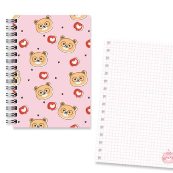 Cuaderno Kawaii Animalitos A5 Wabi Sabi - Imagen 2