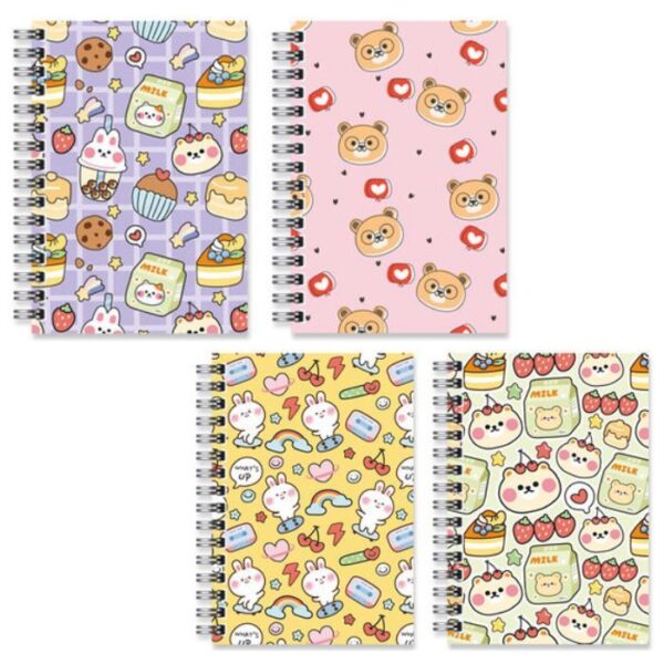 Cuaderno Kawaii Animalitos A5