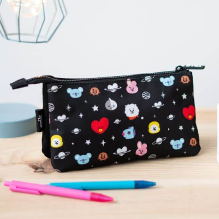 Estuche BTS BT21 Triple