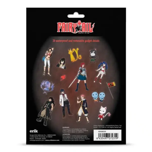 Set Pegatinas Fairy Tail