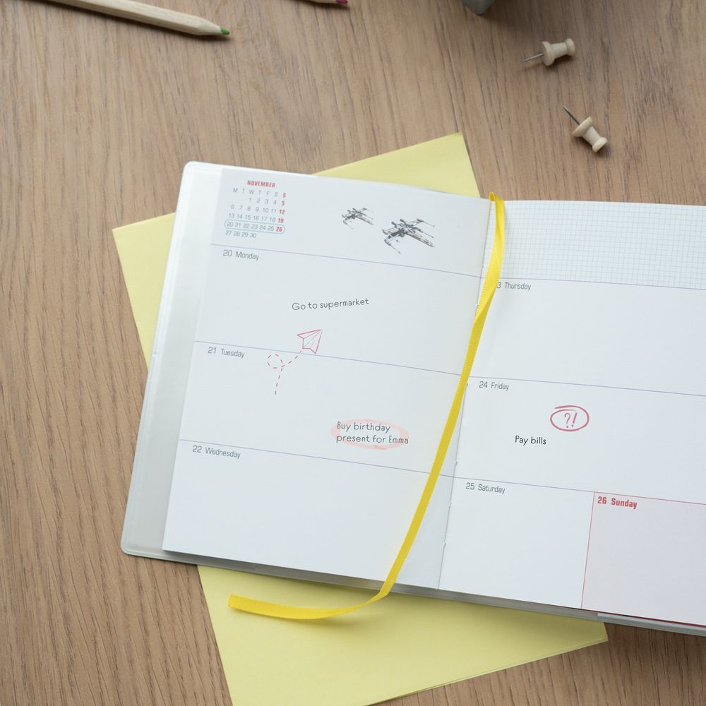 Agenda Star Wars Semana Vista 23/24 2 Agenda Star Wars Semana Vista 23/24 - Imagen 2