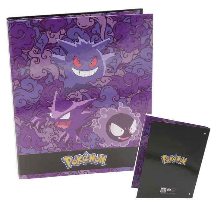 Carpeta Pokemon Gengar 4 anillas