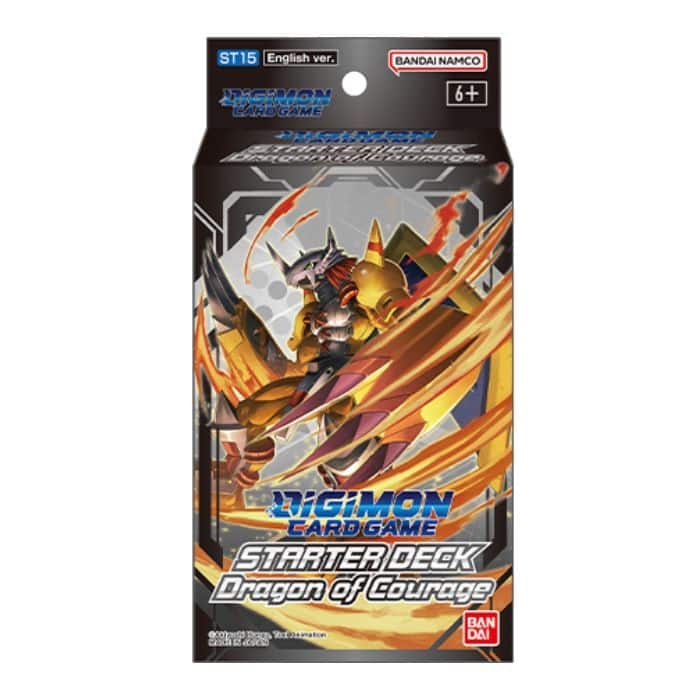 Starter Deck Digimon ST-15 Dragon of Courage (INGLÉS) 1 Starter Deck Digimon ST-15 Dragon of Courage (INGLÉS)