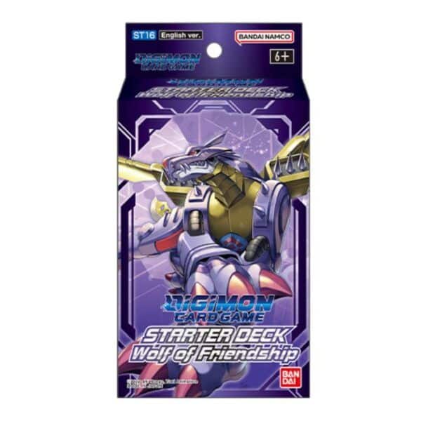Starter Deck Digimon ST-16 Wolf of Friendship (INGLÉS)