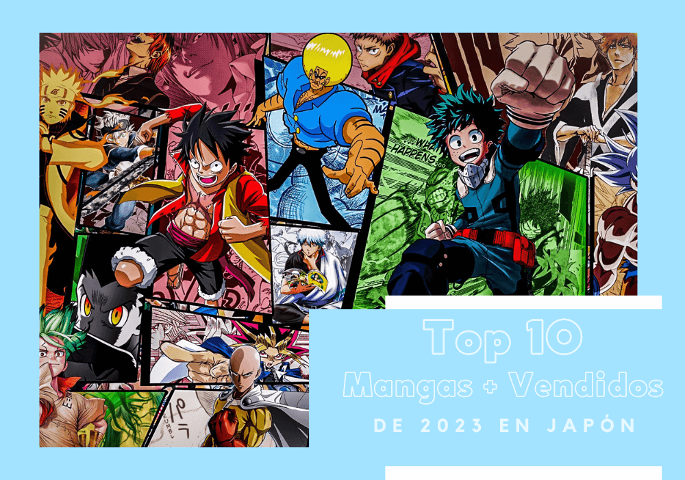 Los 10 mangas más vendidos en 2023