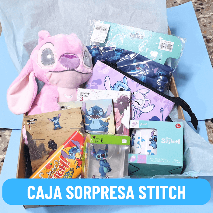 Caja stitch 💙 puedes personalizar como gustes 🥹💖 hacemos envios