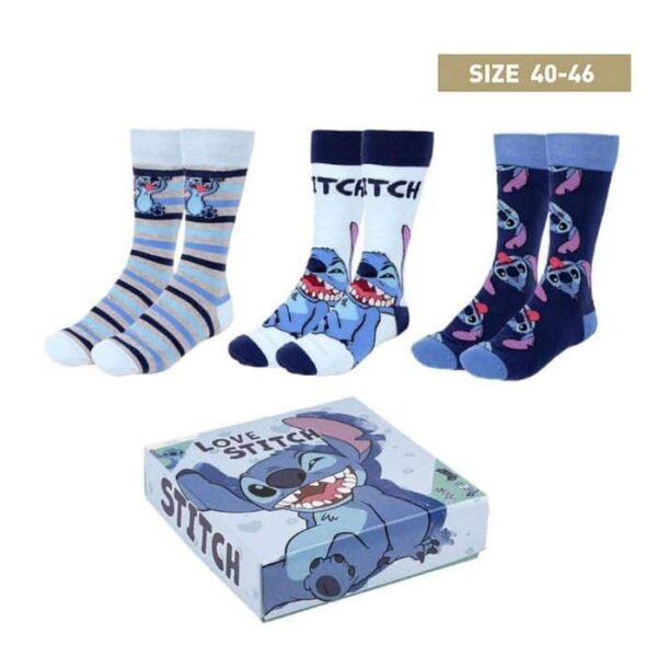 Caja Regalo Calcetines Stitch