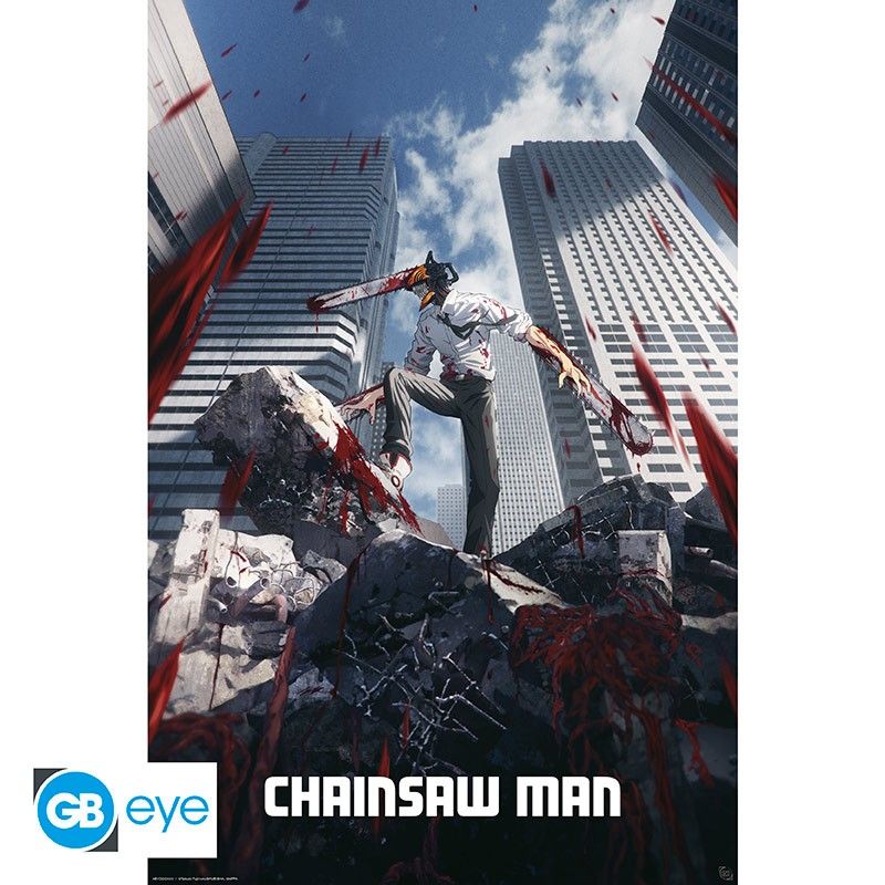 Poster Chainsaw Man 91.5x61cm 1 Poster Chainsaw Man 91.5x61cm
