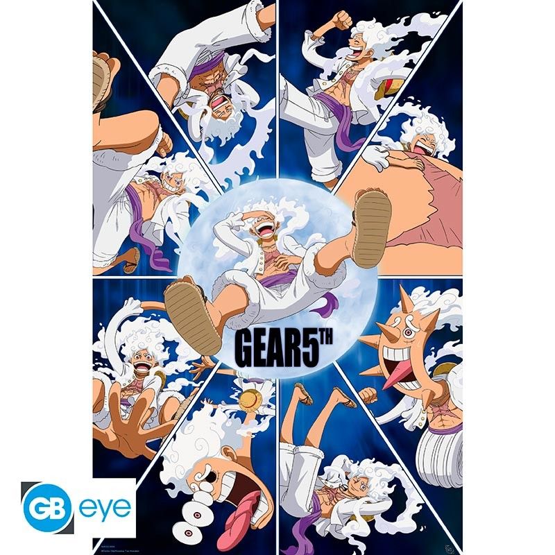 Poster One Piece Luffy Gear 5 91.5x61cm