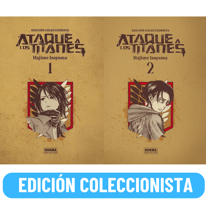 Manga Ataque a los Titanes Edición Coleccionista Todos los Tomos
