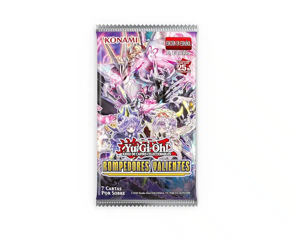 YUGIOH Sobres Rompedores Valientes