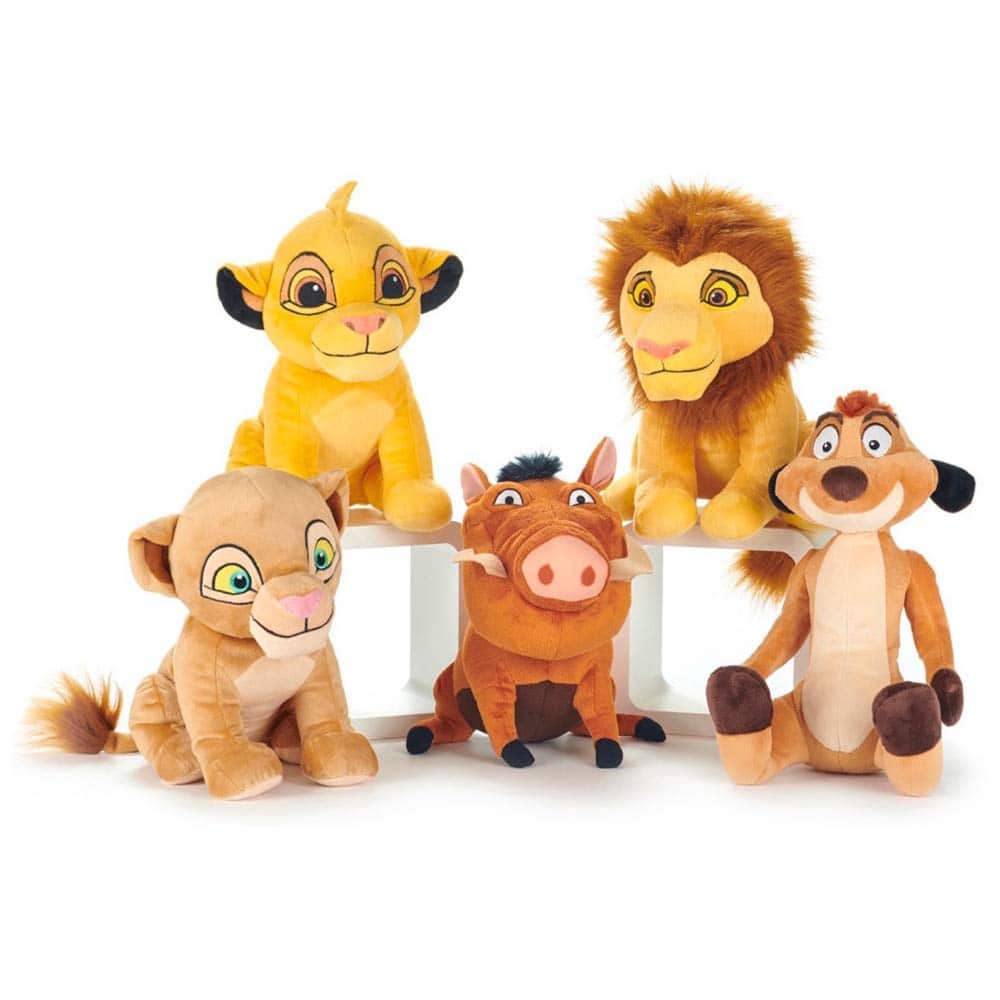 Peluche Rey León Diferentes personajes a elegir 1 Peluche Rey León Diferentes personajes a elegir