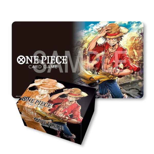 One Piece Card Game Luffy Playmat and Storage Box