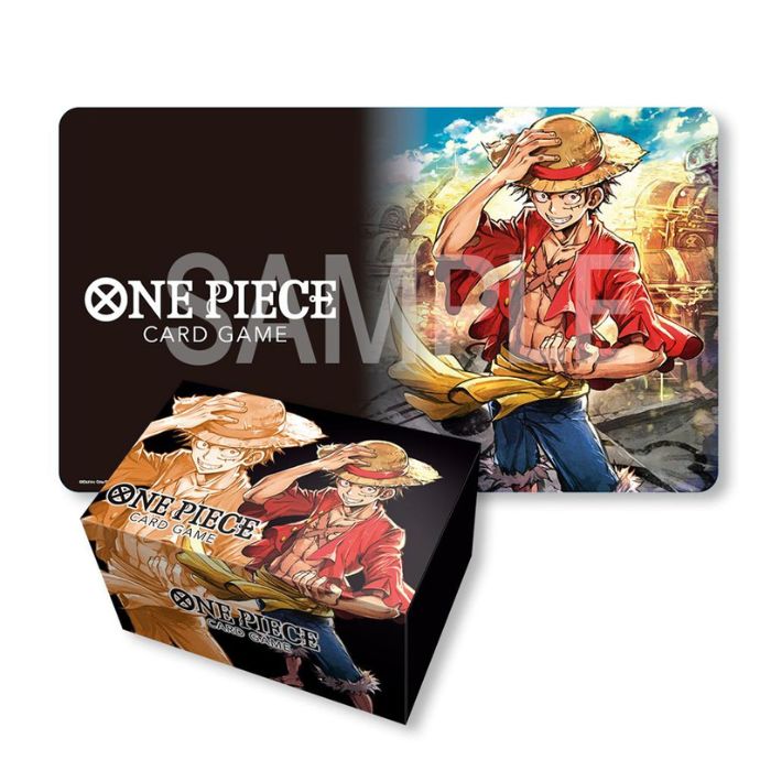 One Piece Card Game Luffy Playmat and Storage Box 1 One Piece Card Game Luffy Playmat and Storage Box