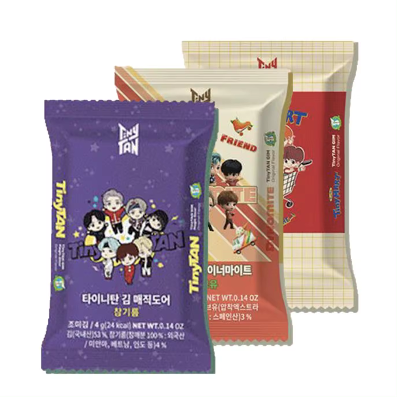 Snack de algas BTS 1 Snack de algas BTS