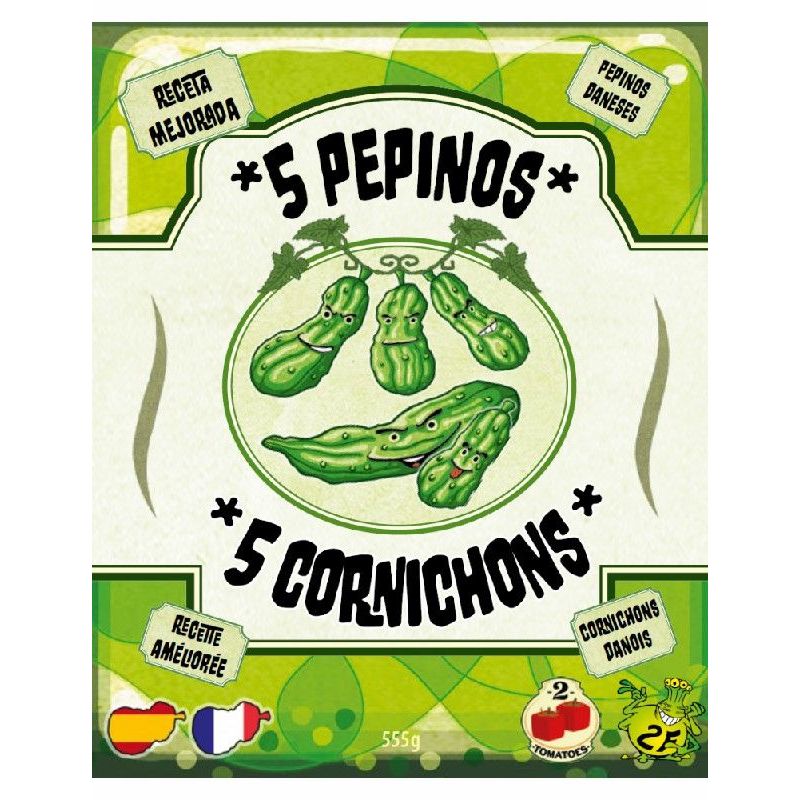 Juego de cartas 5 Pepinos 1 5 Pepinos