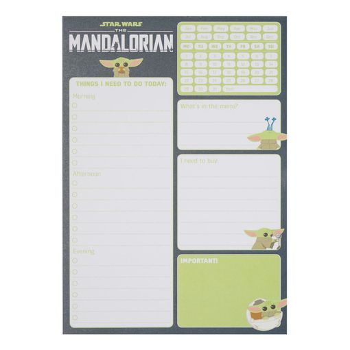 Planificador Mandalorian Grogu A5