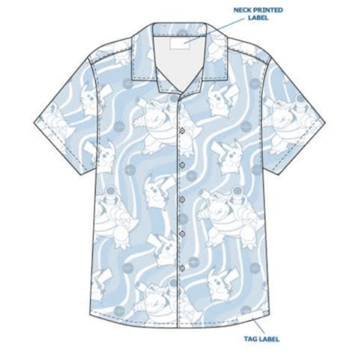 Camisa Pokemon