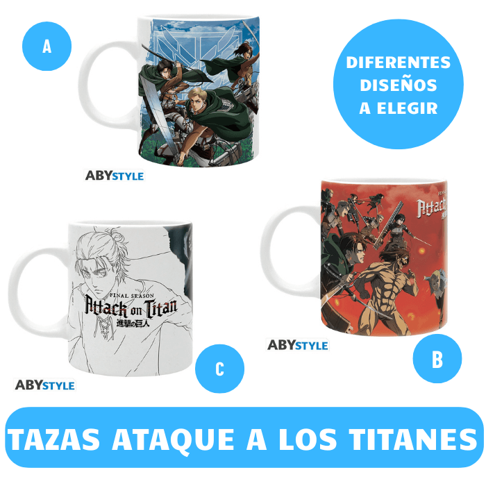 Taza Ataque a los titanes