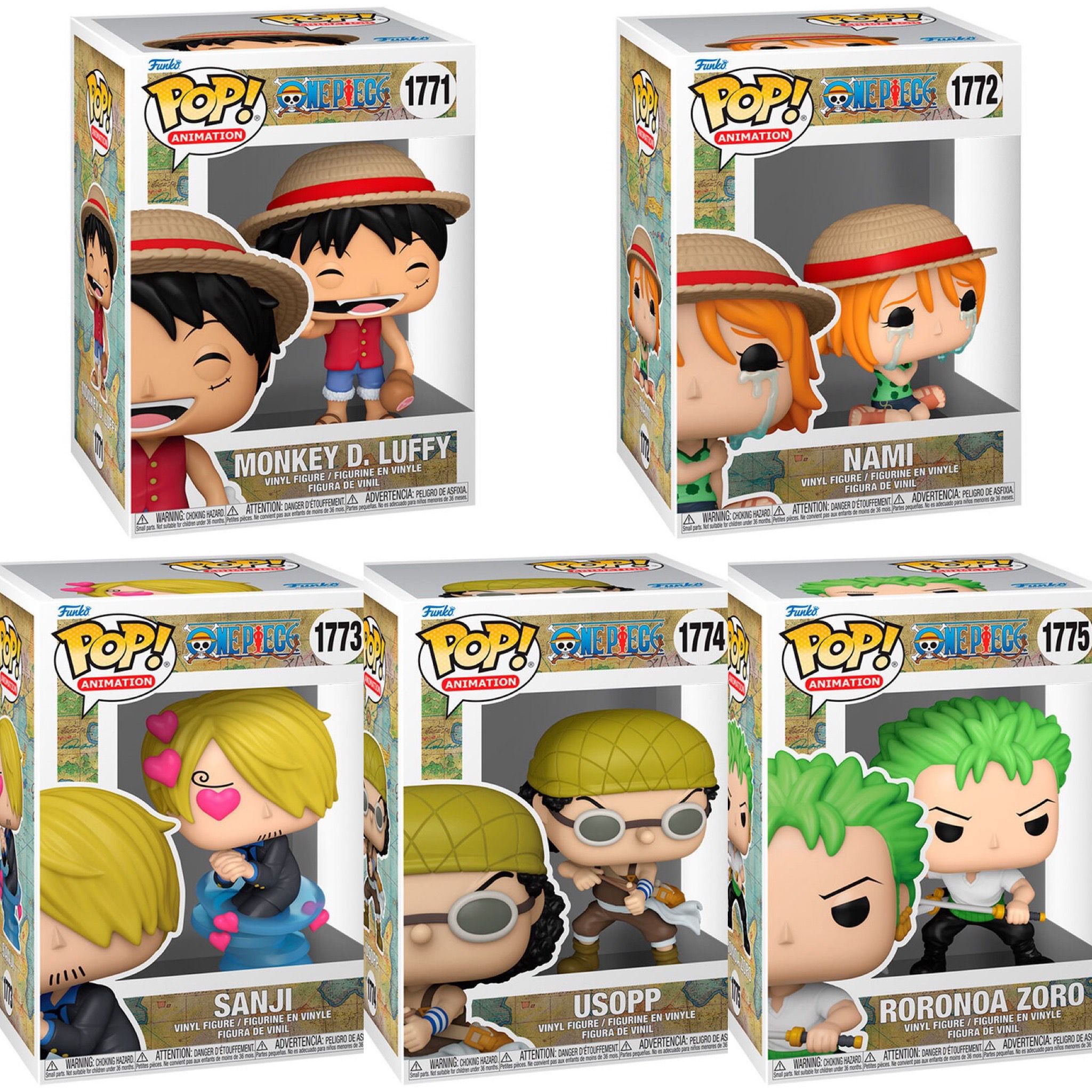 Funko Pop One Piece 2024 Diferentes diseños a elegir