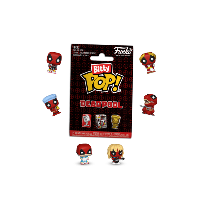 Funko Bitty Pop Five Nights at Freddy 2 Funko Bitty Pop Deadpool