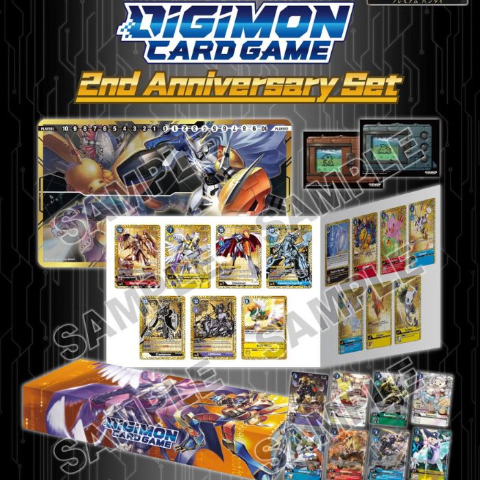 Set Digimon 2nd Anniversary Set