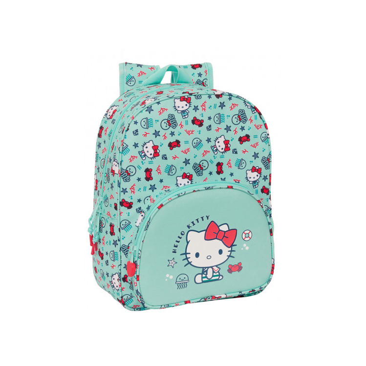 Mochila Hello Kitty Escolar 34cm