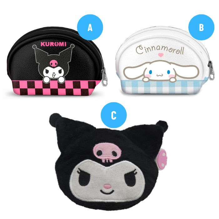 Monedero Sanrio Diferentes diseños a elegir