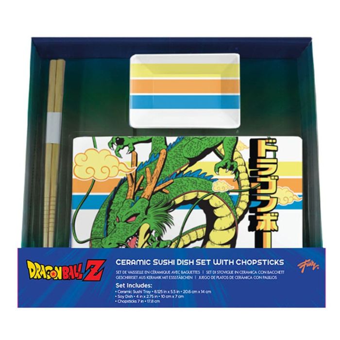 Juego de Platos Sushi Dragon Ball 1 Juego de Platos Sushi Dragon Ball