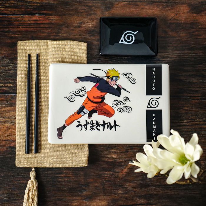 Juego de Platos Sushi Naruto