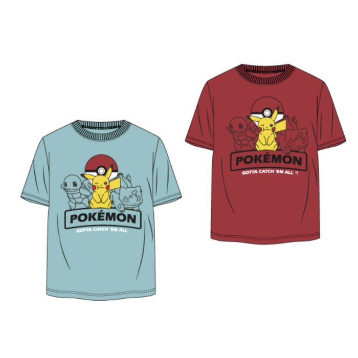Camiseta Pikachu Pokemon (Infantil)