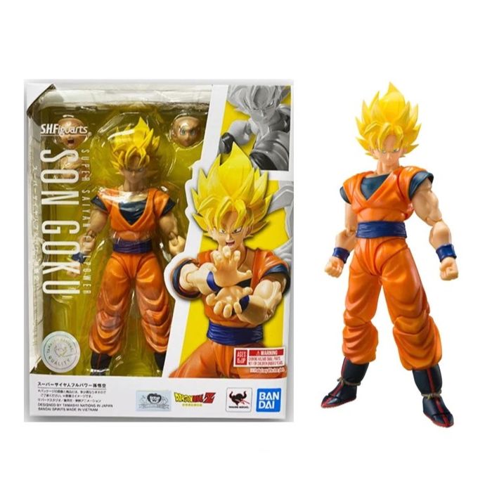 Figura Dragon Ball Goku Super Saiyan SH Figuarts 2 Figura Dragon Ball Goku Super Saiyan SH Figuarts - Imagen 2