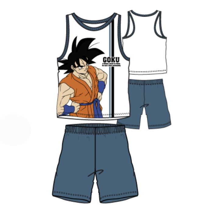 Pijama Dragon Ball Infantil