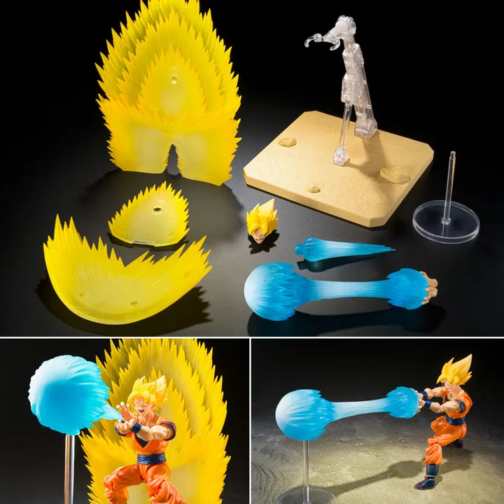 Figura Dragon Ball Goku Super Saiyan SH Figuarts 4 Figura Dragon Ball Goku Super Saiyan SH Figuarts - Imagen 4