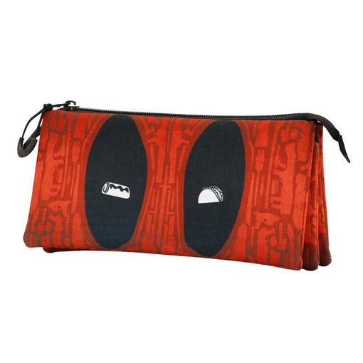 Estuche Triple Deadpool
