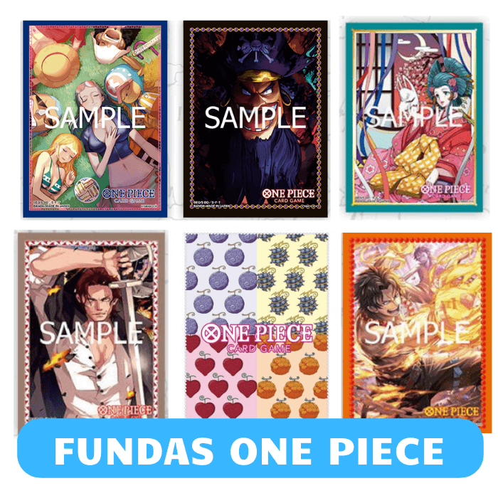 Fundas Cartas One Piece 2025 Diferentes diseños a elegir