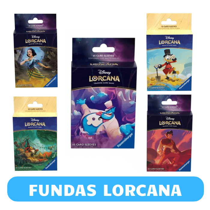 Fundas Cartas Lorcana