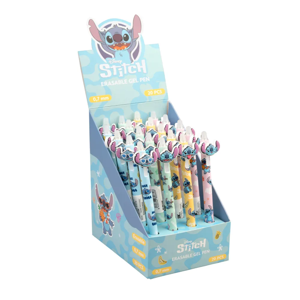 Bolígrafo Gel Stitch Borrable