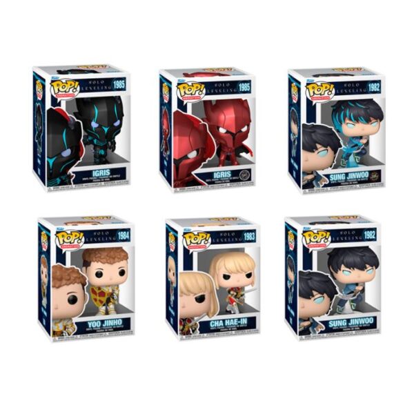 Funko Pop Solo Leveling Diferentes diseños a elegir